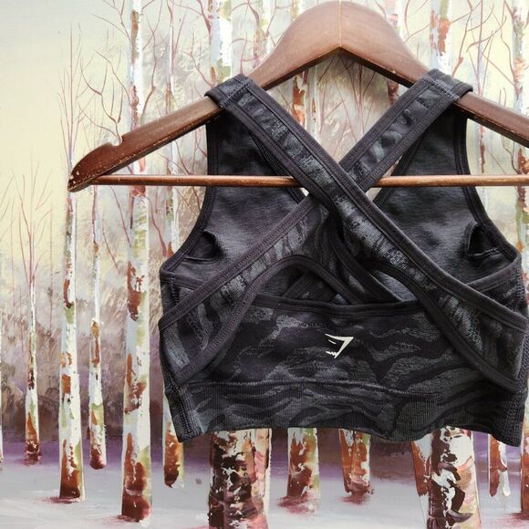 Gymshark all over camo jacquard sports bra - Picture 6 of 6